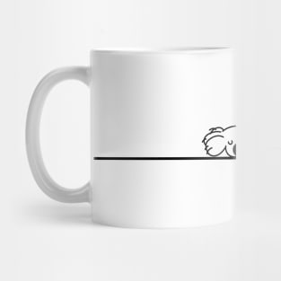 Koala sleeping- Line Art Mug